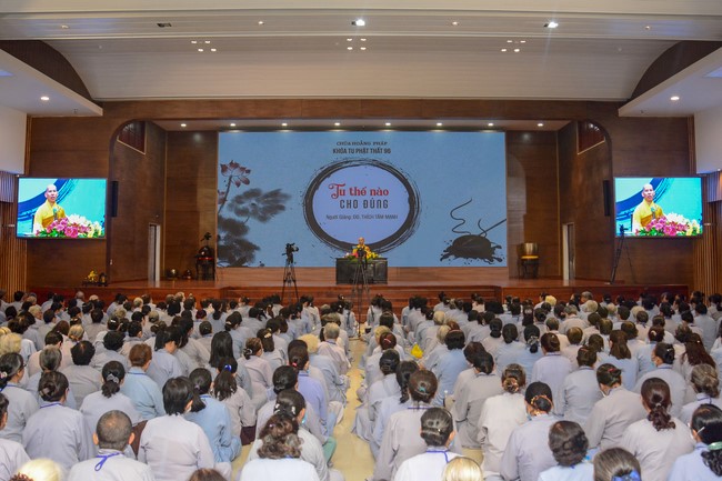 Dharma talk How To Practice Correctly - The 96th Seven-Day Retreat